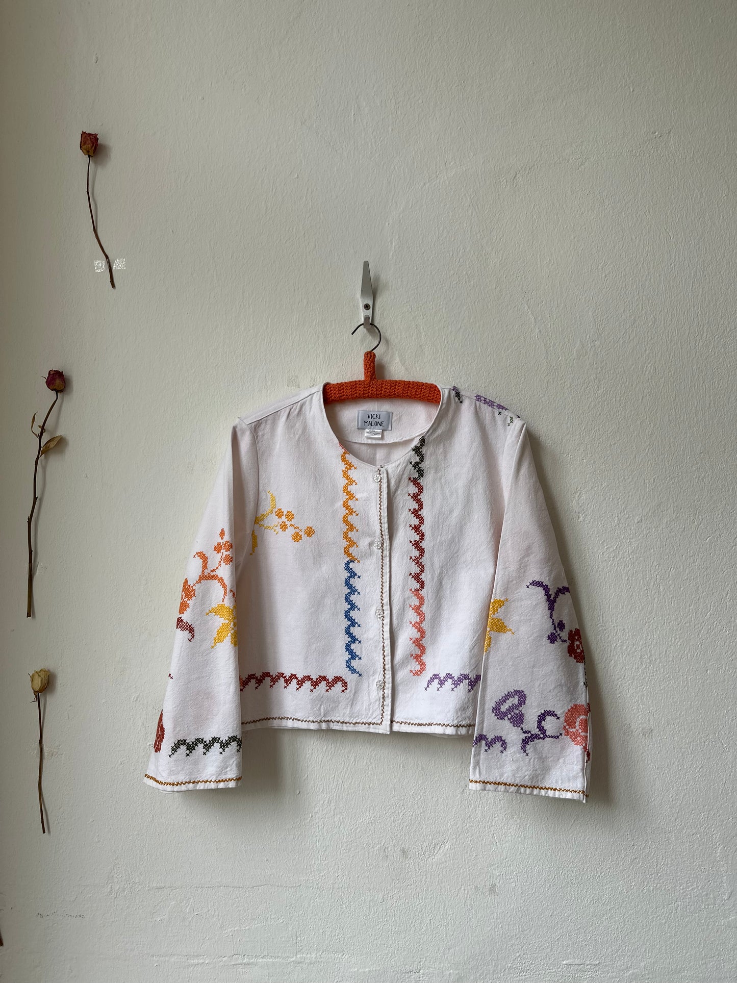 Beth Blouse - Rainbow Stitch