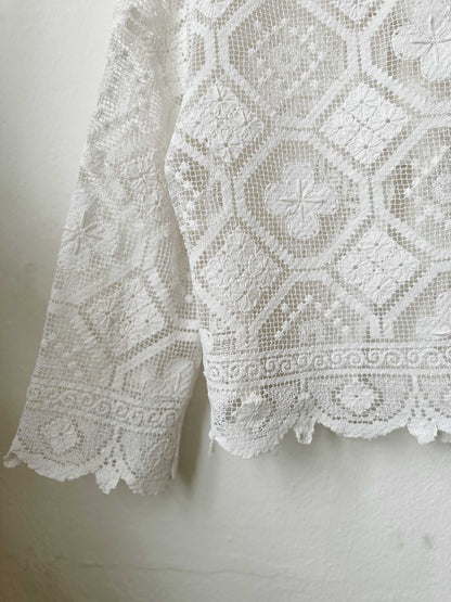 Beth Blouse - Bologna Lace