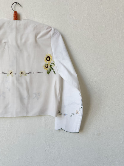 Beth Blouse - Sunflower Embroidery