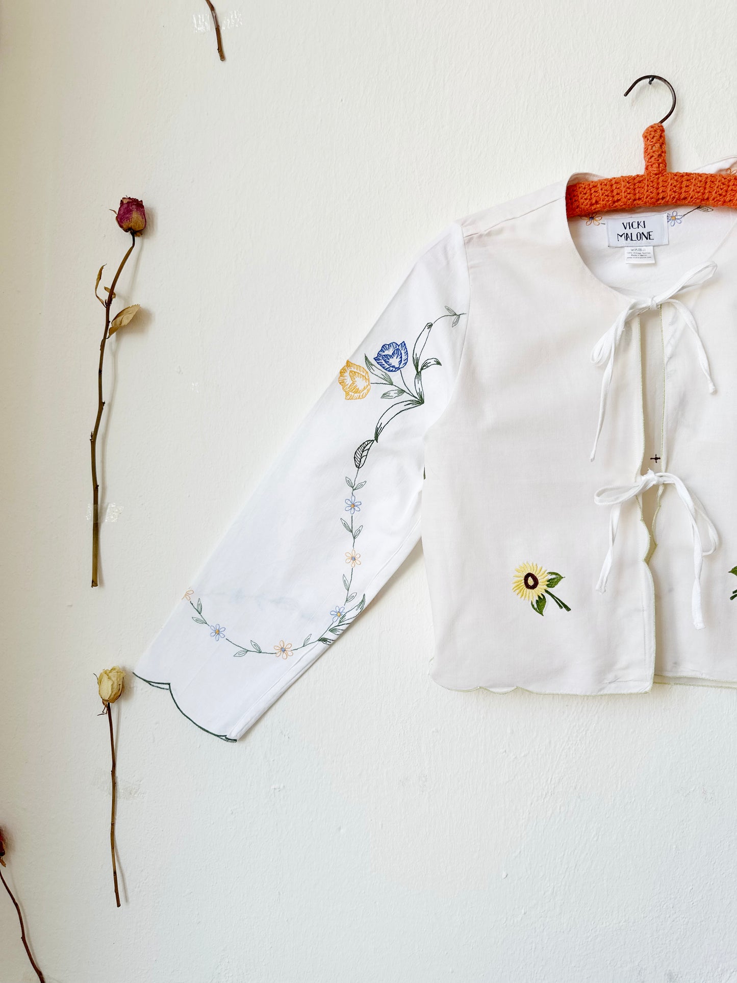 Beth Blouse - Sunflower Embroidery