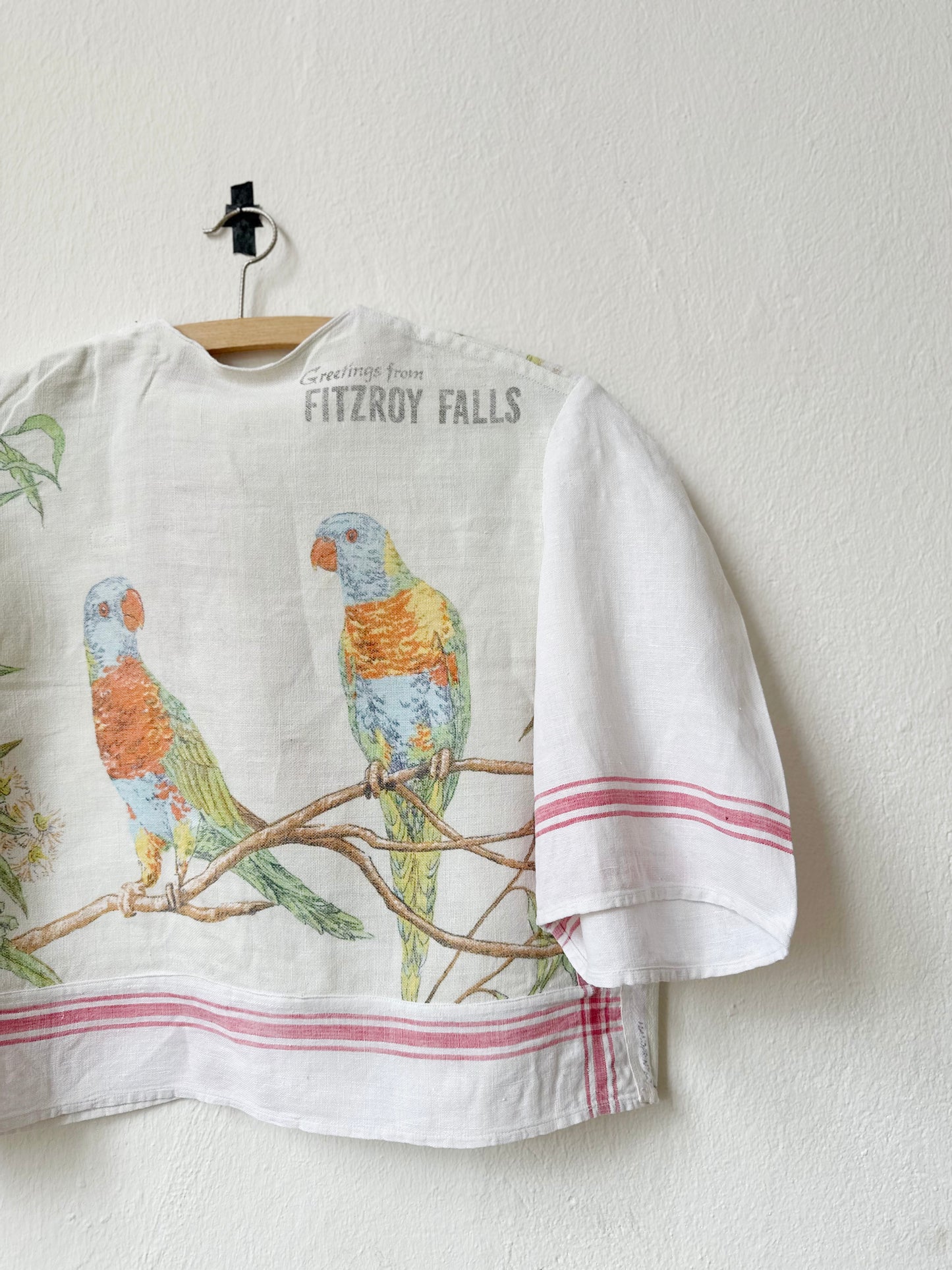 Beth Blouse - Rainbow Parrots