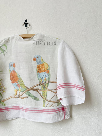Beth Bluse – Regenbogenpapageien