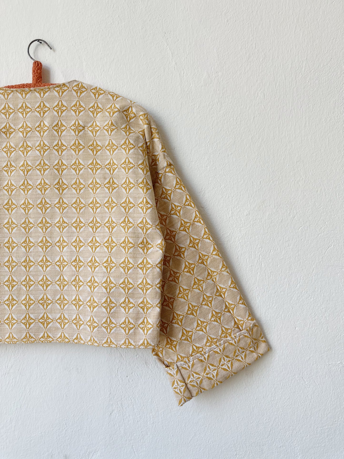 Iti Jacket - Mustard Jacquard