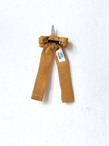 Vintage Tie Bow Barrette