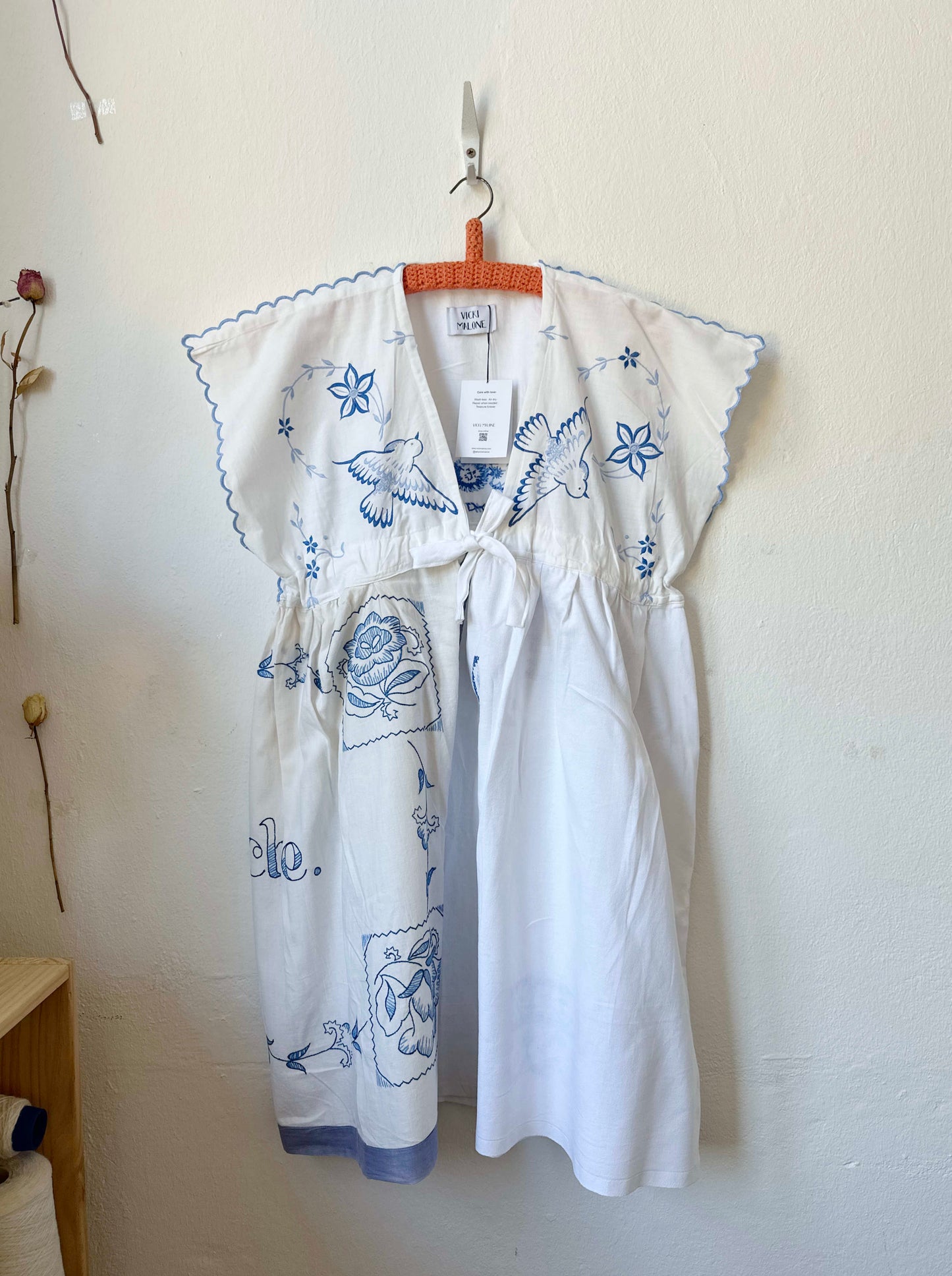 Rena Dress - Blue Wasche