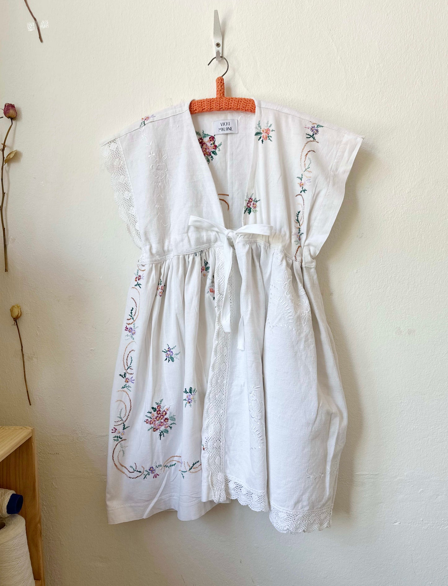 Rena Dress - Linen Florals