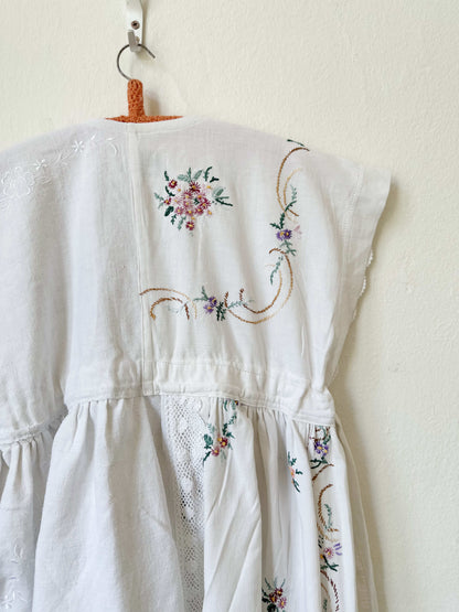 Rena Dress - Linen Florals