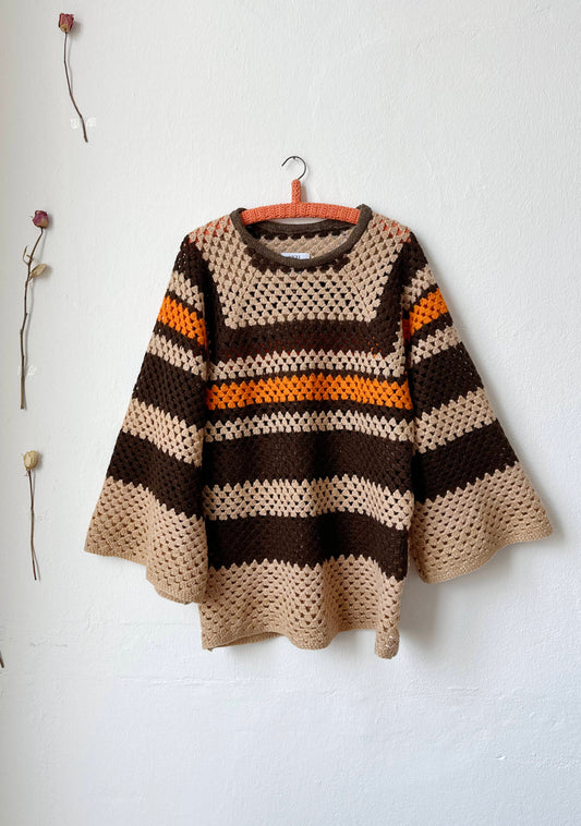 Sweater - Brown Stripe