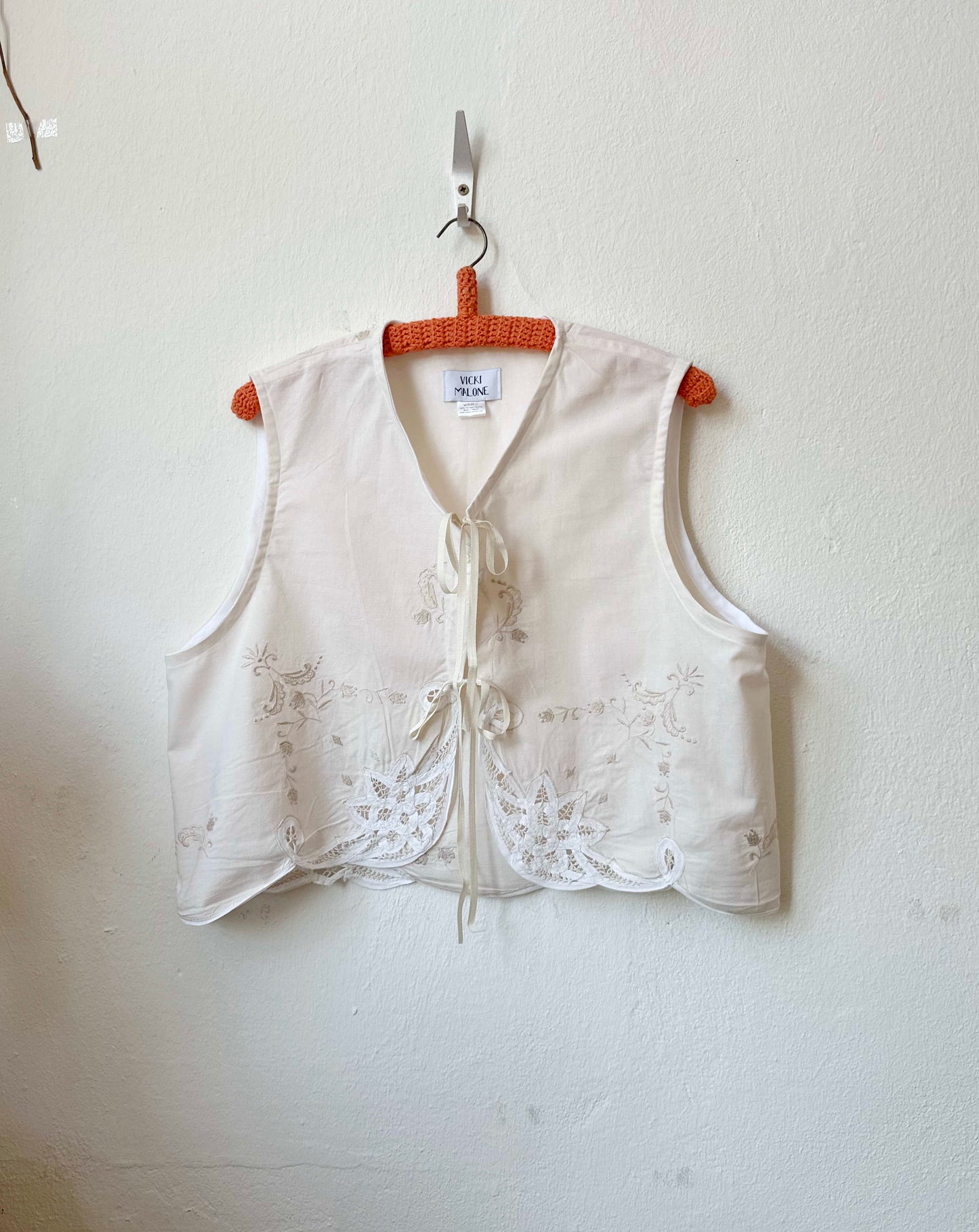VEM Vest - Curved Embroidery