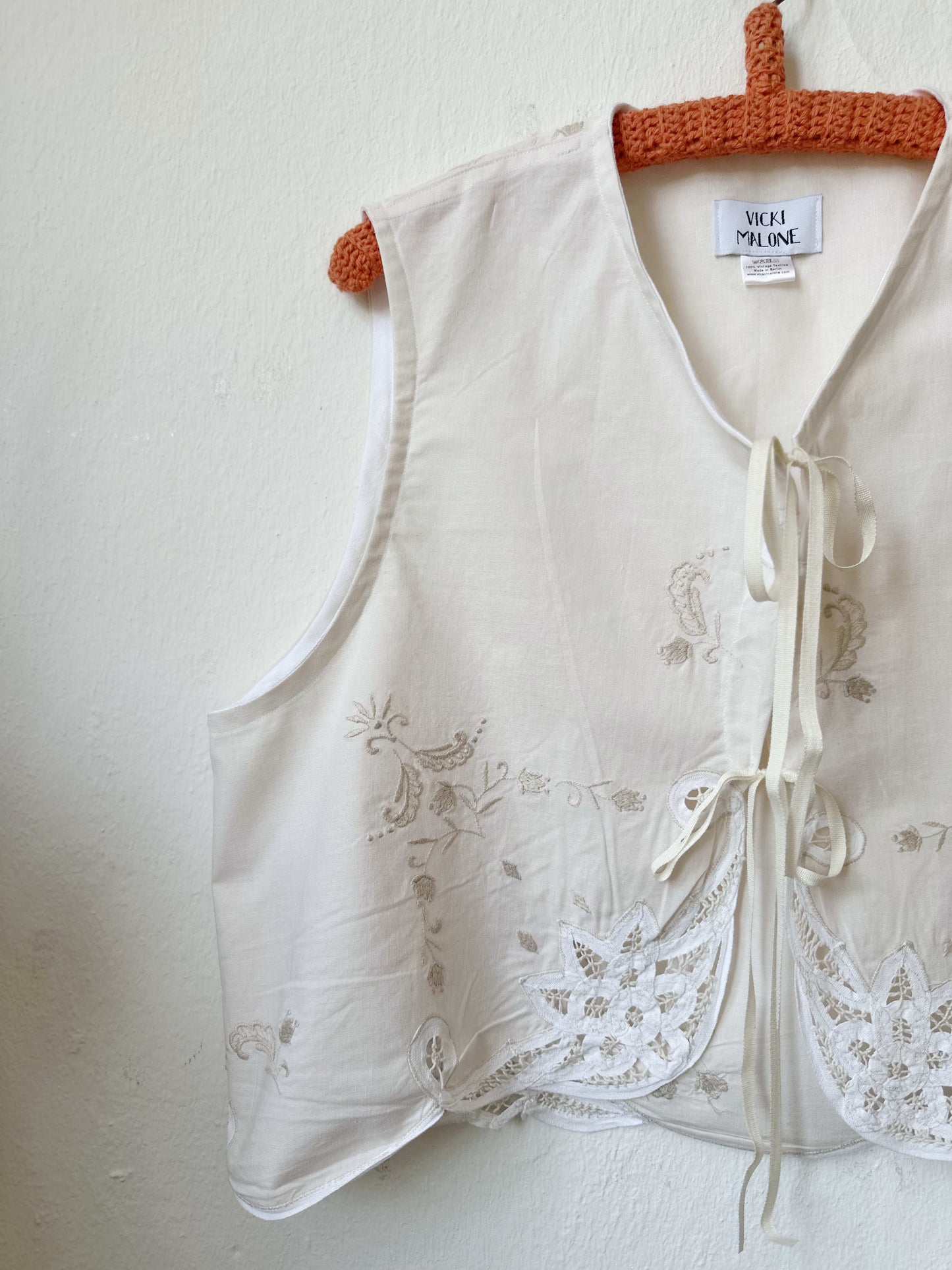 VEM Vest - Curved Embroidery