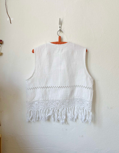 VEM Vest - Lace Fringe