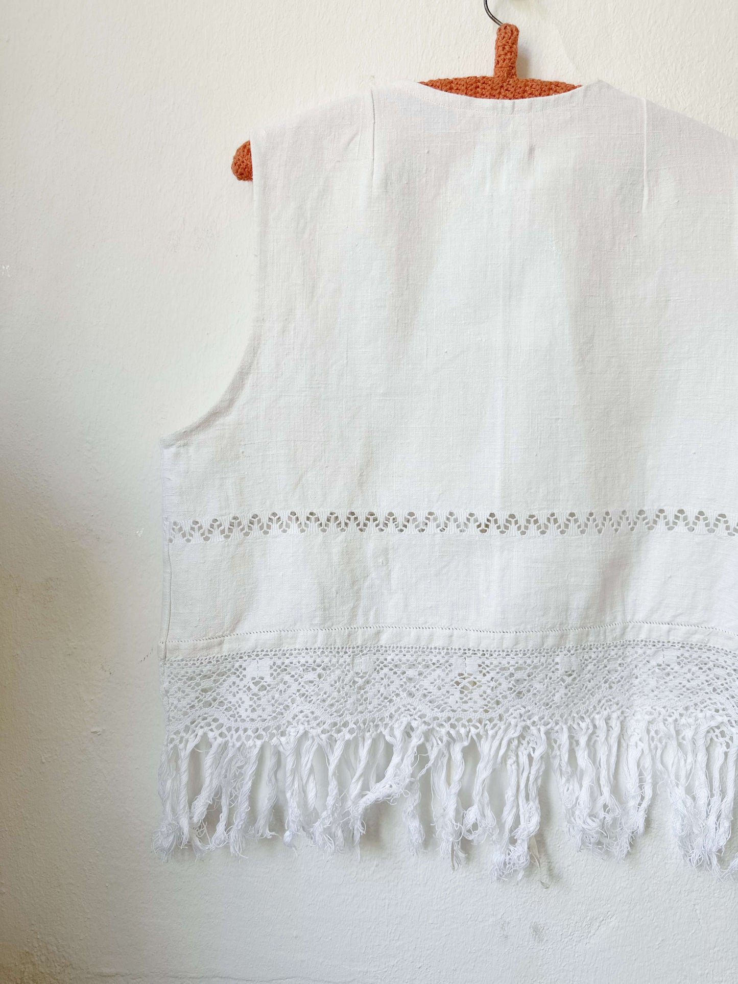 VEM Vest - Lace Fringe