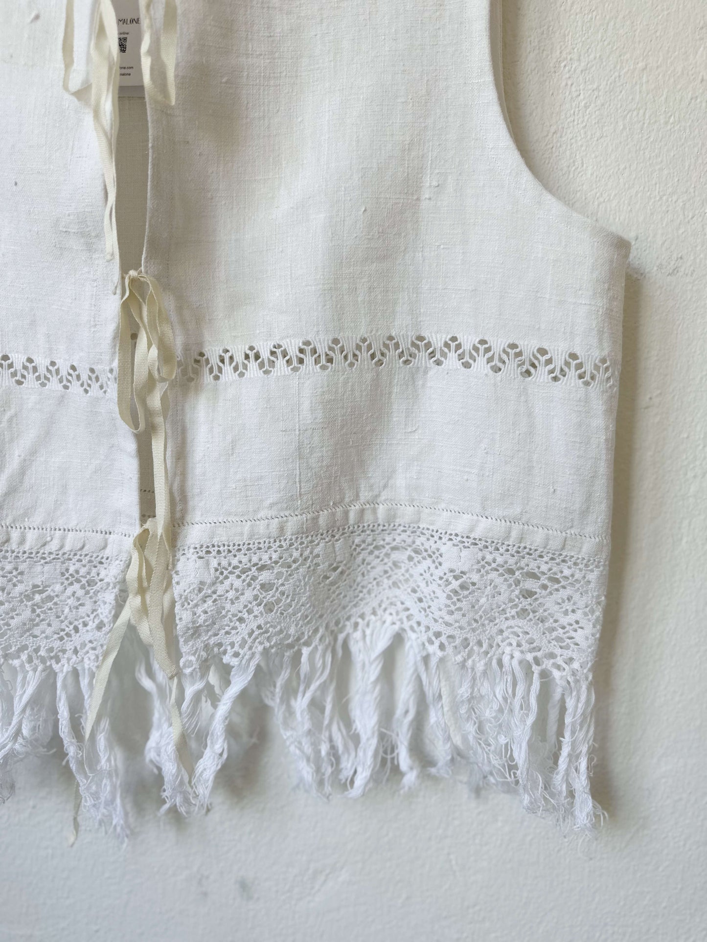 VEM Vest - Lace Fringe