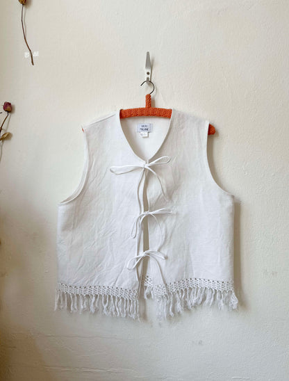 VEM Vest - Macrame Fringe