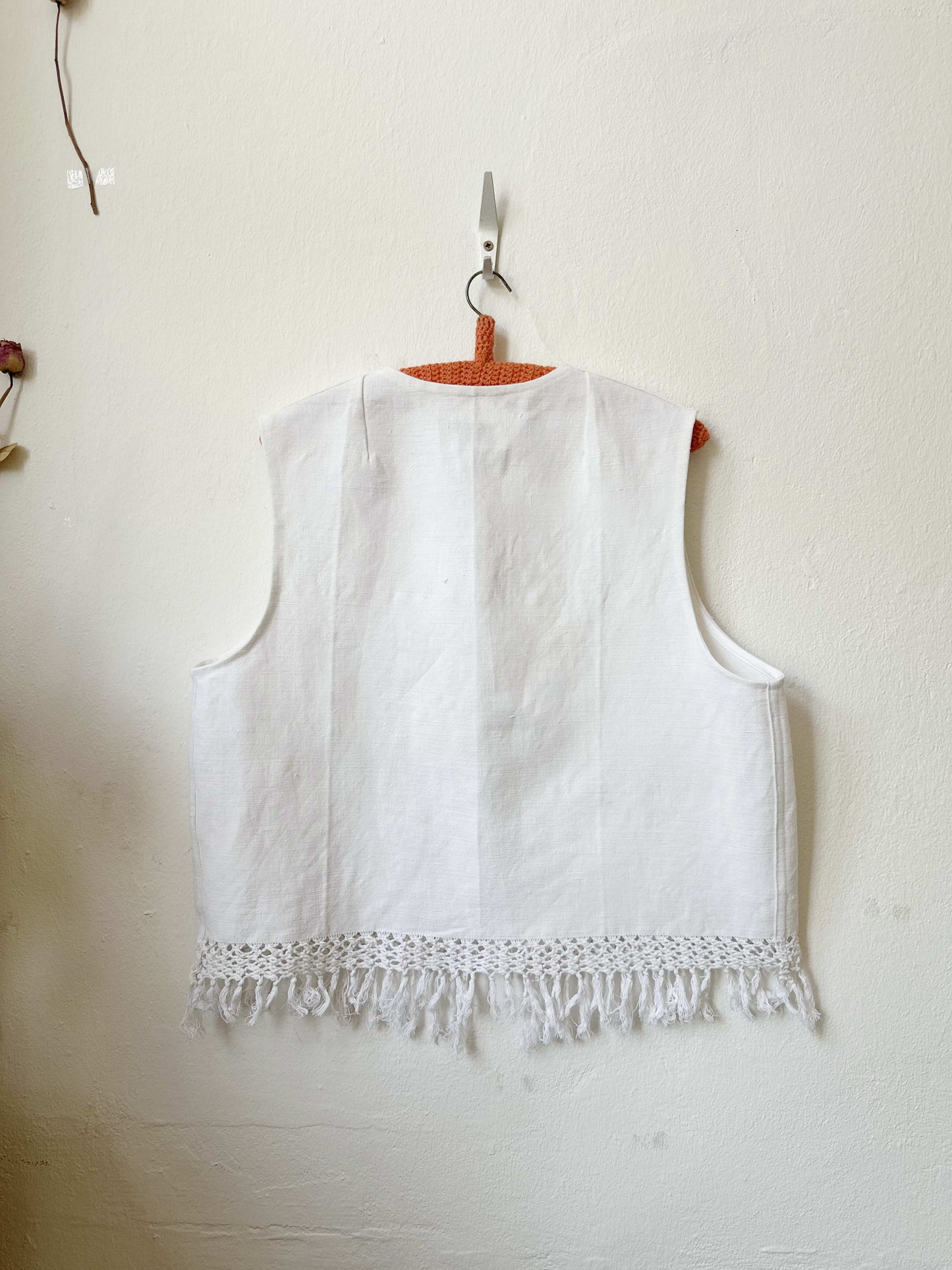 VEM Vest - Macrame Fringe