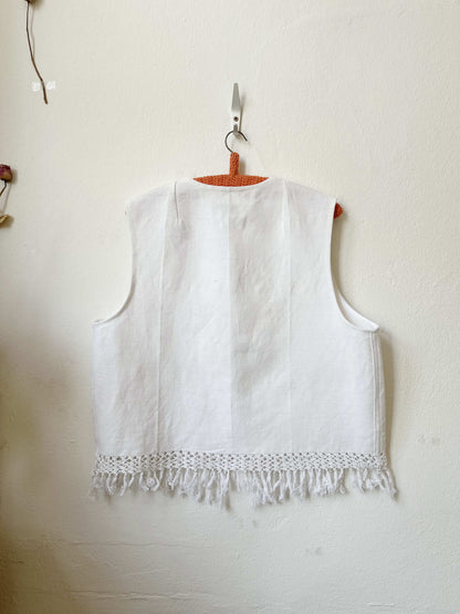 VEM Vest - Macrame Fringe