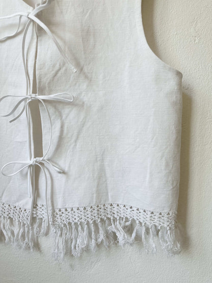 VEM Vest - Macrame Fringe