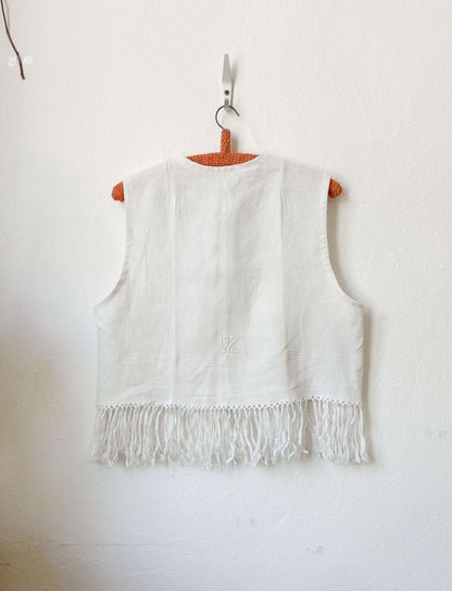 VEM Vest - Monogram Fringe