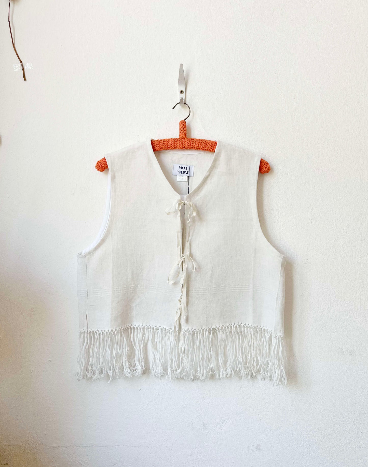 VEM Vest - Monogram Fringe