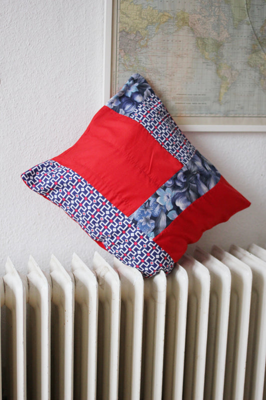 Reworked Cushion Cover -Red Alert 02