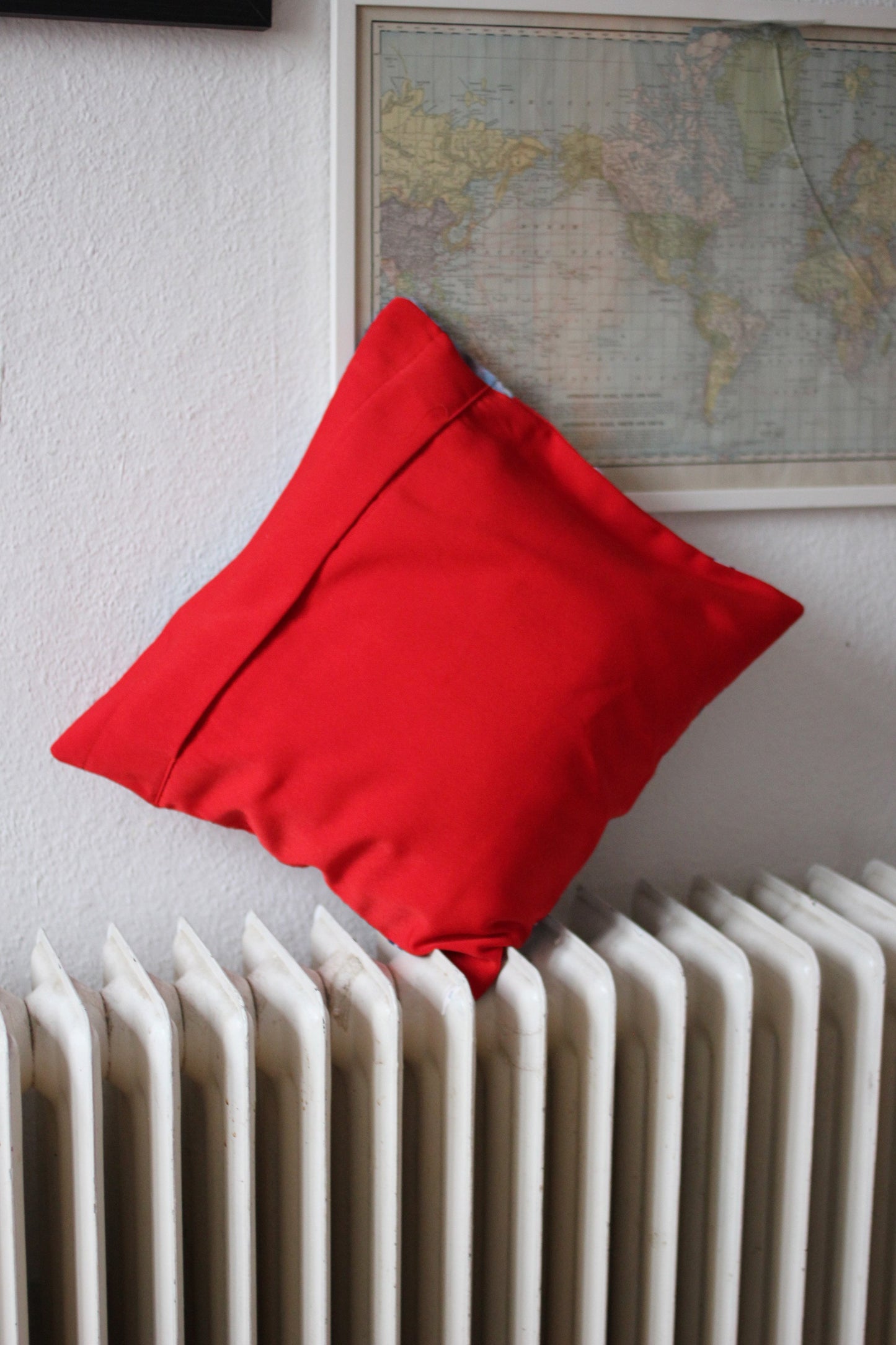 Reworked Cushion Cover -Red Alert 02