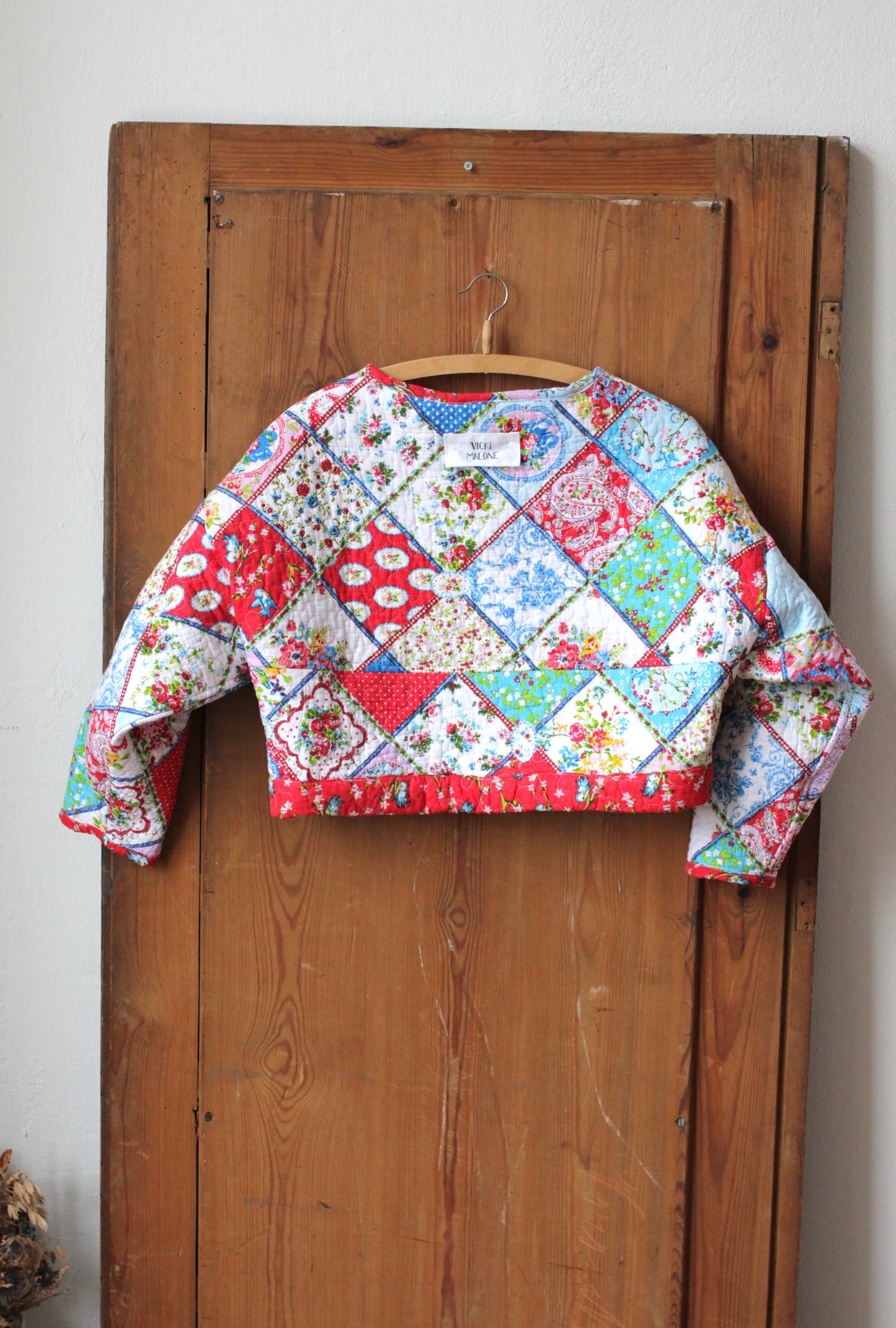 Iti Jacket - Red Quilt