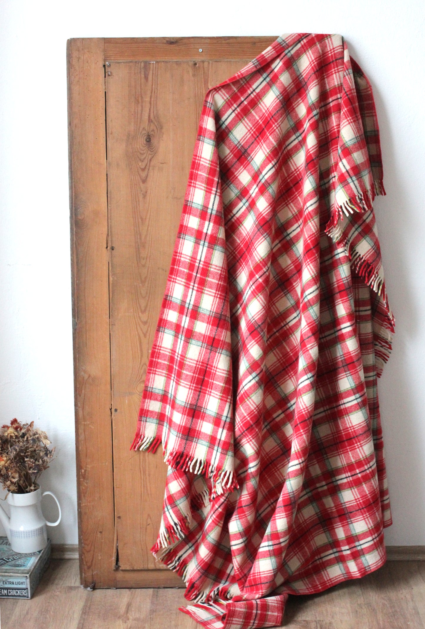 Custom Cath Chore Coat - Red Tartan